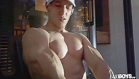 Curtis camor and carlos costa show their cum on the backdoor