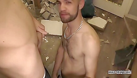 Black cock for a black and blonde babe in a threesome