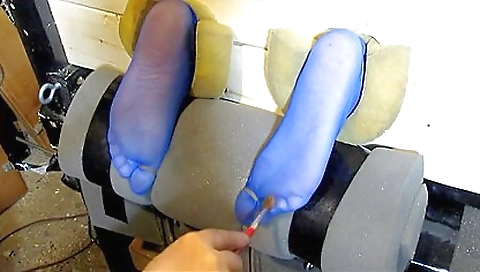 Busty girl touches her pussy with a big dildo and gets creampie