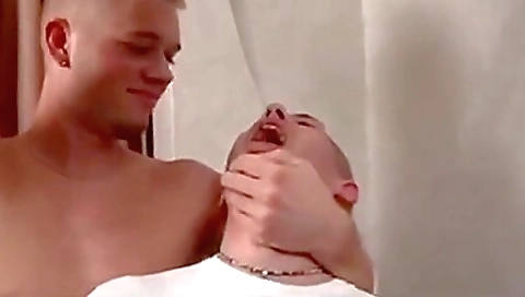 Busty amateur compilation with big cocks eating facial