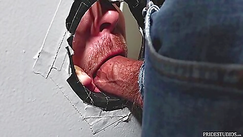 All men in the storage room are happy to get some hard cock