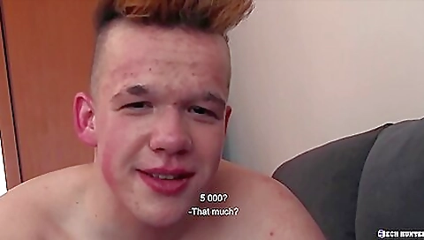 Teen 18+ babe with nice boobs sucks and gets screwed